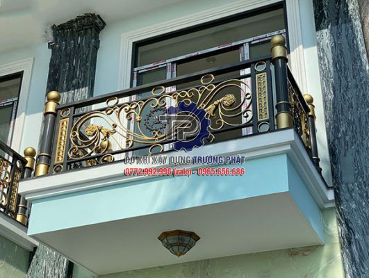 Trường Phát Đơn vị thiết kế thi công lan can sắt mỹ thuật đẹp giá rẻ tại Đồng Nai Gọi ngay 0772.992.996 làm lan can ban công sắt mỹ thuật