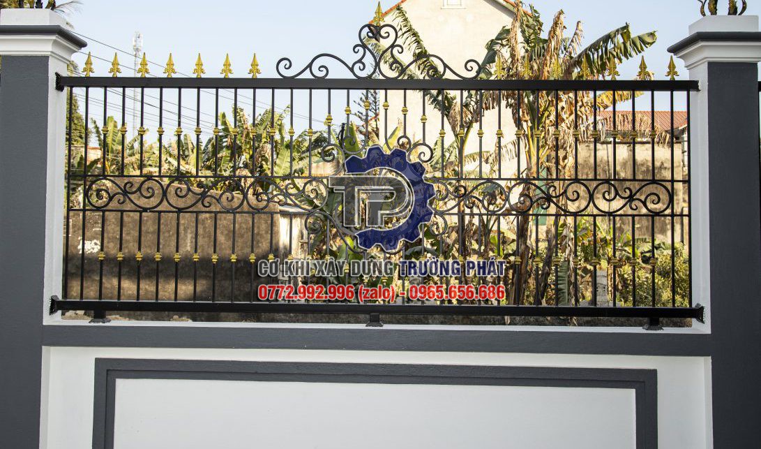 Trường Phát Thi công làm hàng rào sắt mỹ thuật đẹp uy tín giá rẻ tại Đồng Nai - 0772.992.996. Chọn mẫu hàng rào sắt nghệ thuật đẹp, hiện đại