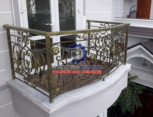 Đơn vị thiết kế thi công lắp đặt lan can sắt mỹ thuật giá rẻ tại Nhơn Trạch