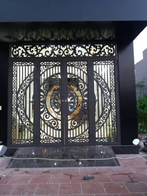 Làm cổng sắt CNC đẹp giá rẻ uy tín tại Long Điền Lh: 0772.992.996