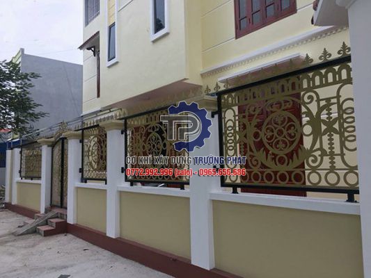 Làm hàng rào sắt CNC chuyên nghiệp giá rẻ uy tín tại Thủ Đức