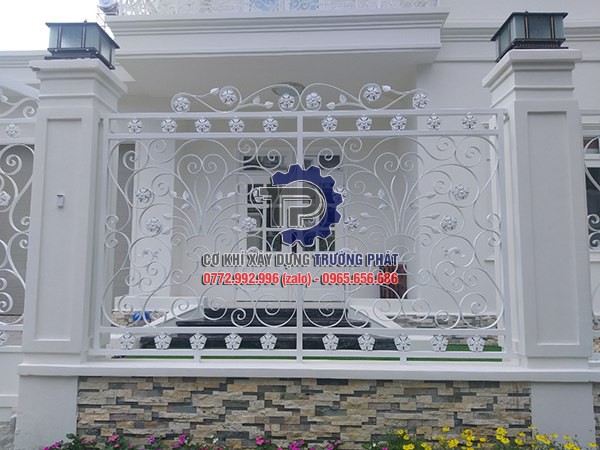 Thiết kế thi công lắp đặt hàng rào sắt mỹ thuật đẹp uy tín giá rẻ tại Biên Hòa