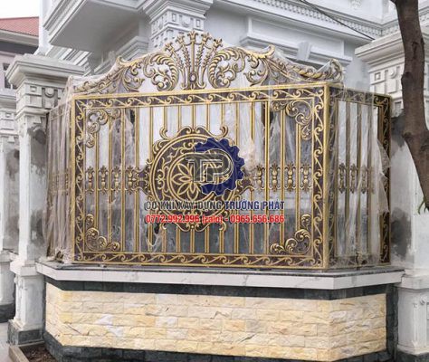 Làm hàng rào nhôm đúc giá rẻ uy tín tại Phú Mỹ LH: 0772.992.996