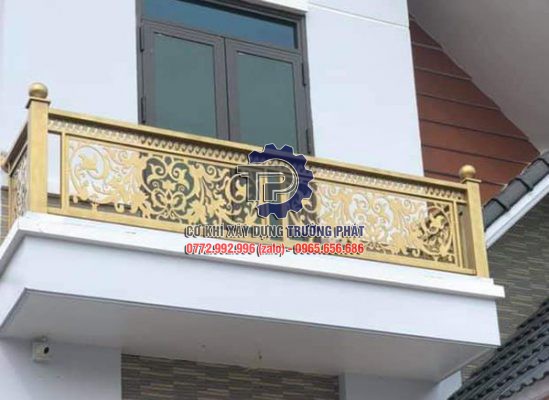 Làm lan can sắt cnc đẹp giá rẻ tại Nhơn Trạch