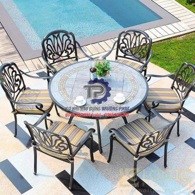 Đơn vị phân phối bàn ghế sân vườn nhôm đúc cao cấp Bà Rịa Vũng Tàu