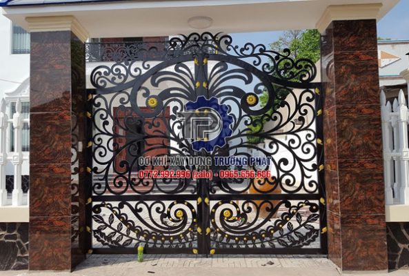 Làm cổng sắt mỹ thuật uy tín giá rẻ thi công lắp đặt tại Đồng Nai
