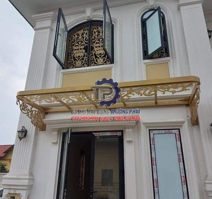 Làm mái nhôm đúc mỹ nghệ cao cấp đẹp giá rẻ tại Đồng Nai