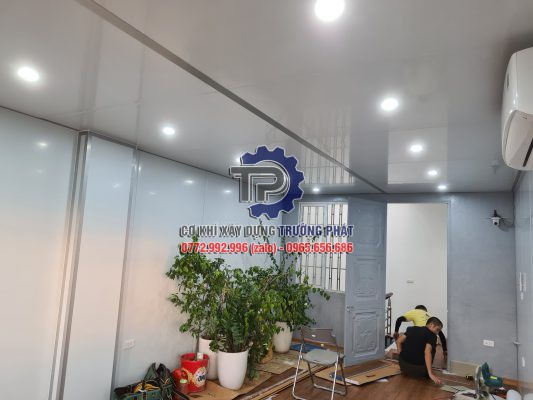 Thi công lắp đặt vách và trần ngăn panel chuyên nghiệp tại Vũng Tàu