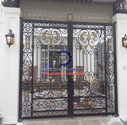 Làm cổng sắt mỹ thuật đẹp giá rẻ tại Vũng Tàu LH: 092.9999.599