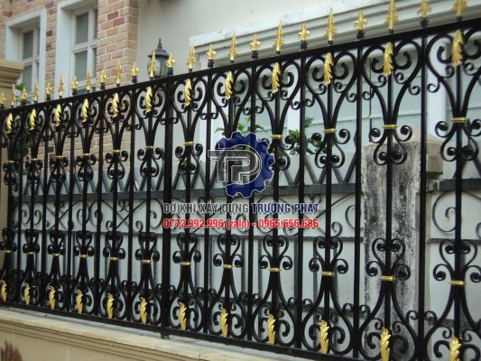 Làm hàng rào sắt mỹ thuật tại Bình Dương