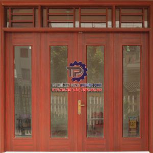 Cửa thép vân gỗ tại Bàu Bàng