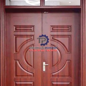 Cửa thép vân gỗ tại Bến Cát