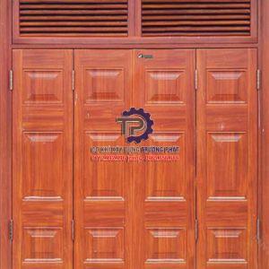 Cửa thép vân gỗ tại Bình Dương