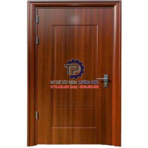 Cửa thép vân gỗ tại Cẩm Mỹ