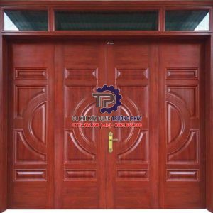 Cửa thép vân gỗ tại Dầu Tiếng