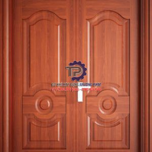 Cửa thép vân gỗ tại Phú Giáo