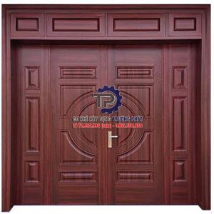Cửa thép vân gỗ tại Xuân Lộc