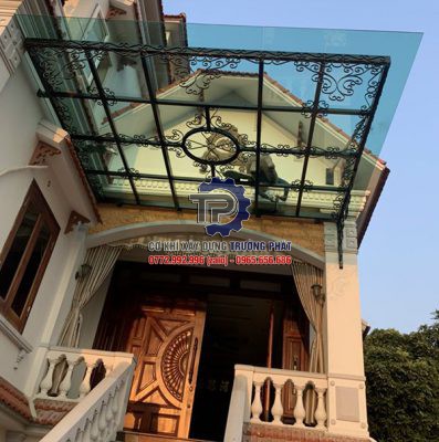 Làm mái kính mỹ thuật tại Ninh Thuận