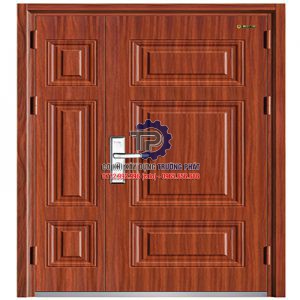 Cửa thép vân gỗ tại Thống Nhất