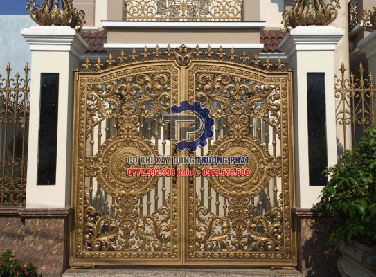 Cổng nhôm đúc tại Quận 10