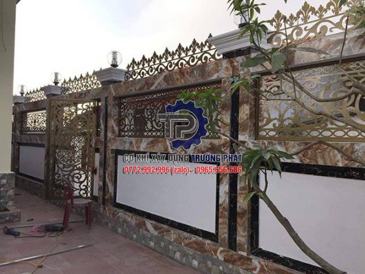 Hàng rào sắt CNC tại Quận Bình Tân