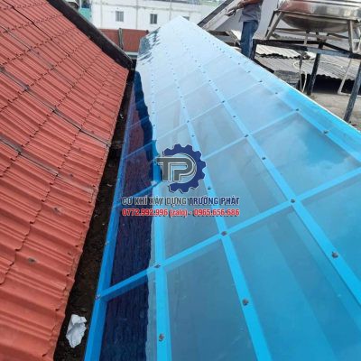 Mái poly tại Cần Giờ